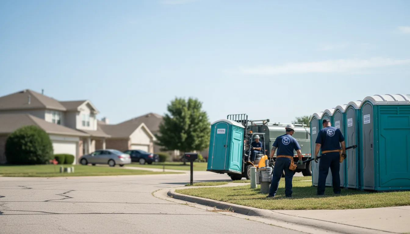 Porta Potty Rental in Midlothian, TX near me